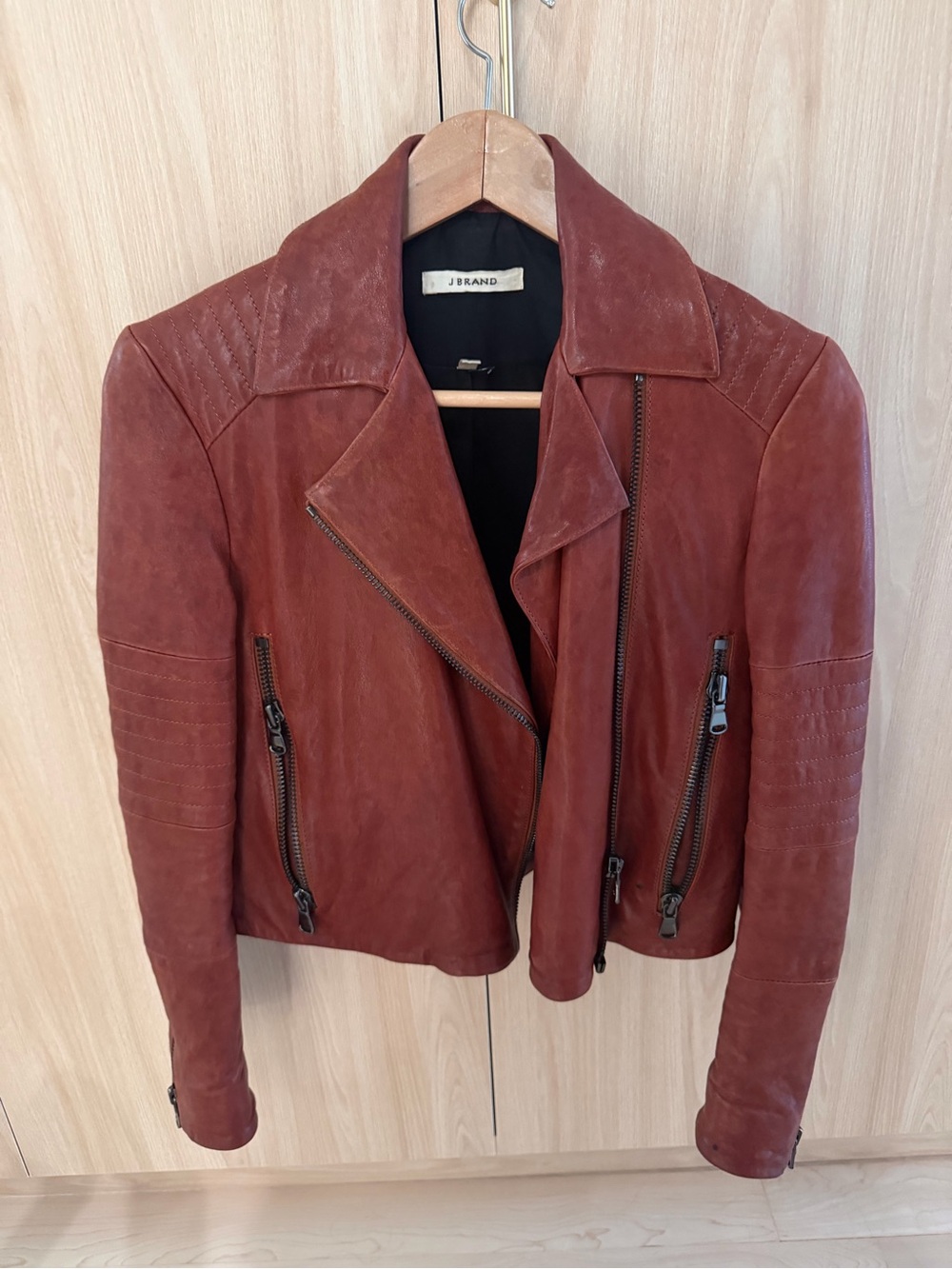 J BRAND LEATHER JACKET